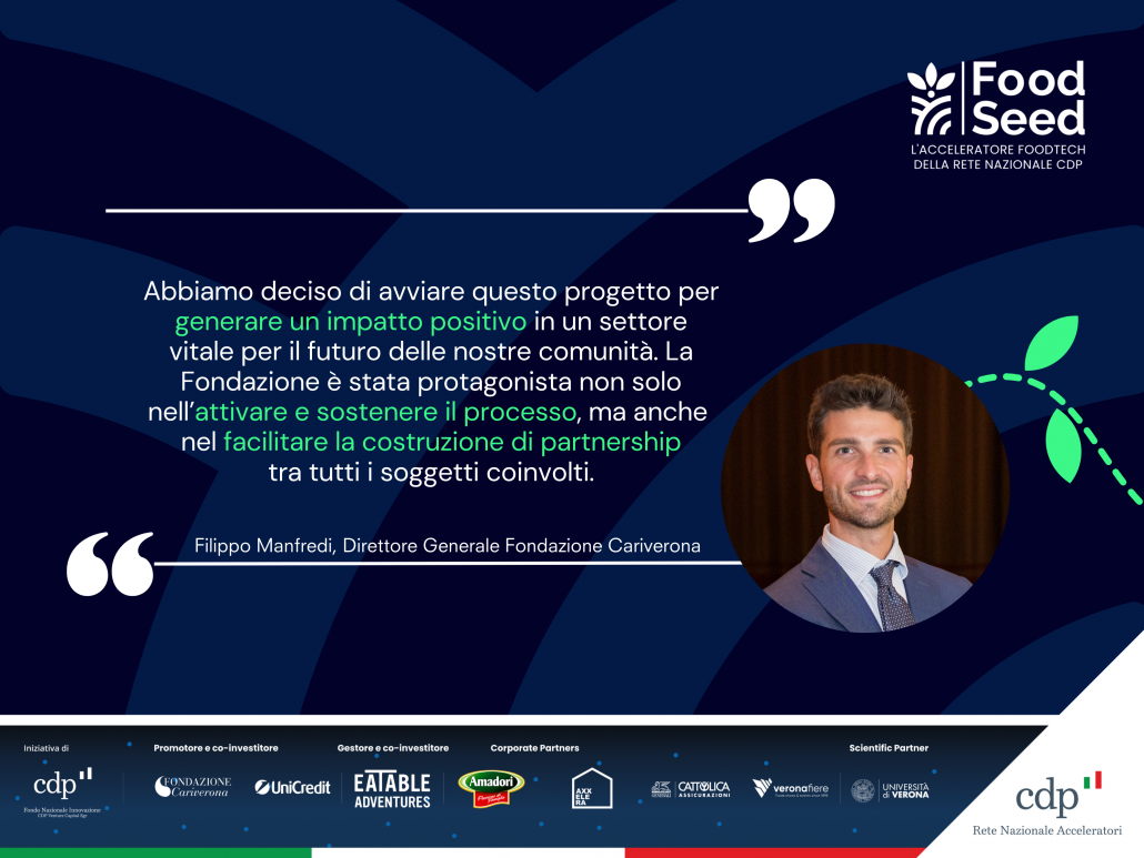 Intervista A Fondazione Cariverona – FoodSeed